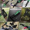 FLISSA 14-in-1 Multitool Axe Hammer Camp Hatchet Multi Tools LED Light EDC Knife