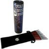 Chronicle Wolf Bristle Brush 10-Pieces Set, Brown