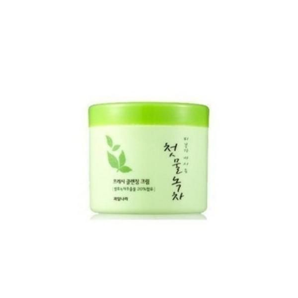 Welcos Kwailnara First Water Green Tea Fresh Cleansing Cream 300g_YR