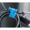 A501B All-Blue Bongo Ties (5") (Pack of 10)