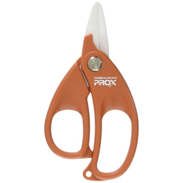 PROX PX410R PE Cut Ceramic Scissor with Hook Sharpener Brick
