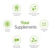 Your Supplements Empty Vegetarian Capsules - Size 0 (500 Pack)