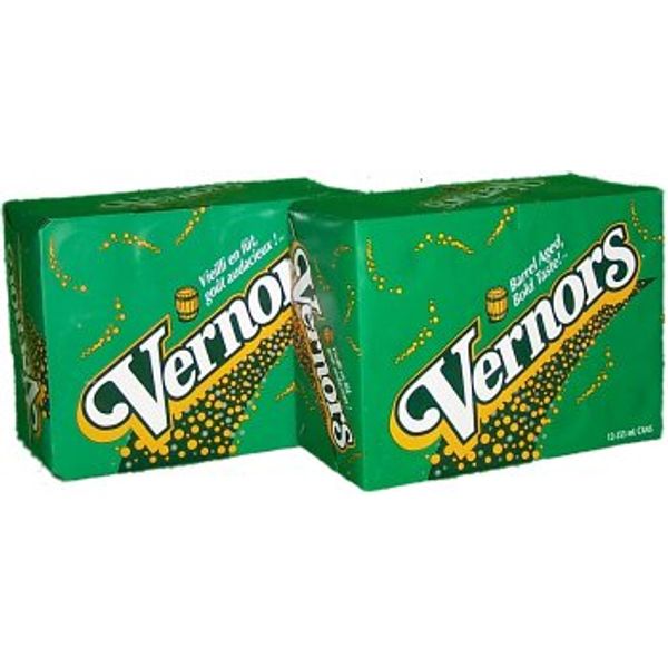 Vernors Ginger Ale, 12 oz (24 Cans)