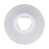 12 Pack Plastic Radiator Pipe Covers Pipe Collars for 15 mm Diameter Pipe (White)