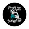 Cervical Cancer Warrior Unbreakable PopSockets Adhesive PopGrip