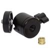 keepdrum 2 x Ball Joint Tripod Adapter 1/4 to 3/8 - Ideal for Portable Audio Recorders / Digital Cameras / Microphones / Flashes / Boom Rod / Action Cam etc