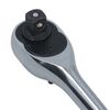 AB Tools 1/2in Drive Straight Headed Ratchet 90 Teeth Quick Release with Rubber Grip