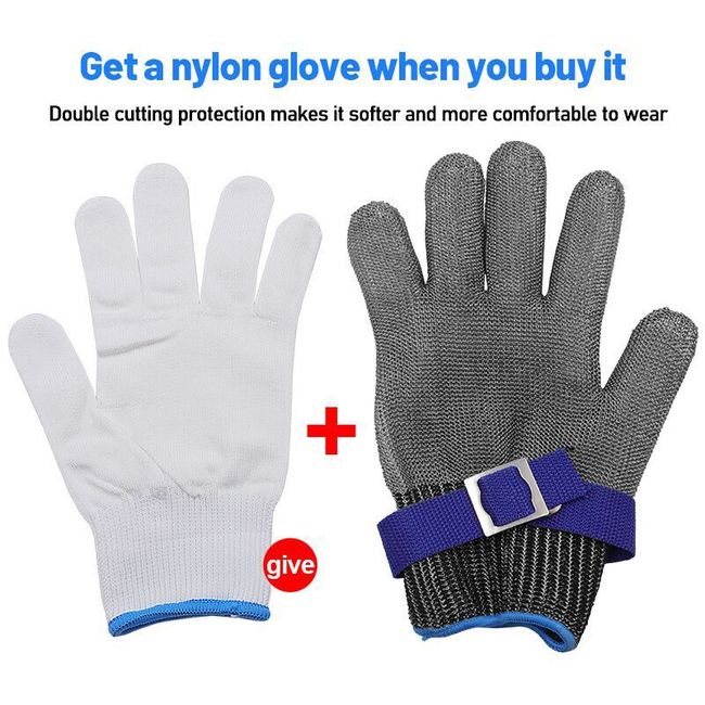 Stainless Steel Gloves Anti-cut Safety Cut Resistant Hand