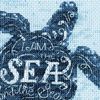 Dimensions Counted Cross Stitch Kit 6"X6"-Sea Turtle (14 Count) -70-65220