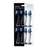 AquaSonic Duo Replacement Brush Heads (8-Pack) - 4 White & 4 Black Dupont Brush Heads