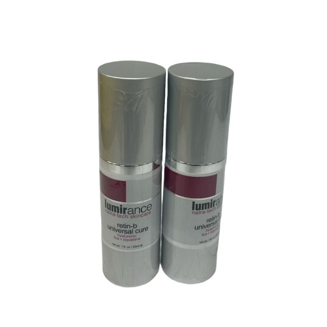 Lumirance Natara tech Skincare Retin B Universal Cure (1oz / 30mL) NEW; Lot Of 2