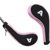 Andux Count Printed Golf Iron Covers with Zipper Long Neck 12pcs/set