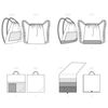 Simplicity SS9513OS Backpacks, Reading Pillow, Bed Organizer OS One Size Only