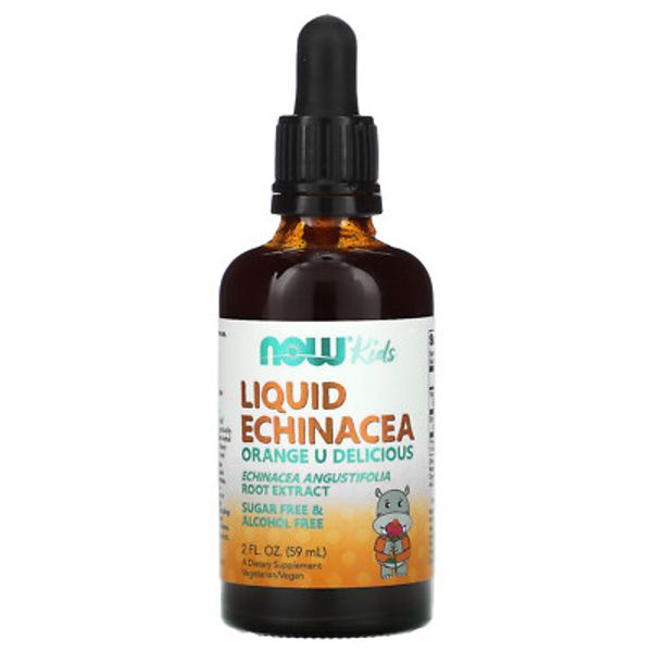 Kids, Liquid Echinacea, Orange, 15 mg, 2 fl oz (59 ml)