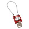 Brady 146120 Padlock, Red, 32mm x 116mm