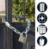 Master Lock 2940EURD Key Padlock with Extra Thick Solid Brass Body with Medium Shackle, Gold, 9,1 x 4 x 1,6 cm