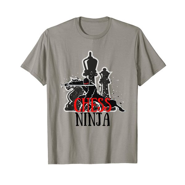 Chess Ninja Checkmate Master Chess Player Lover Boardgame T-Shirt
