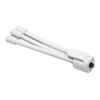 Refuelergy Flexible Mini Tripod for Camera, Camcorder Selfie Flip Video (WHITE)