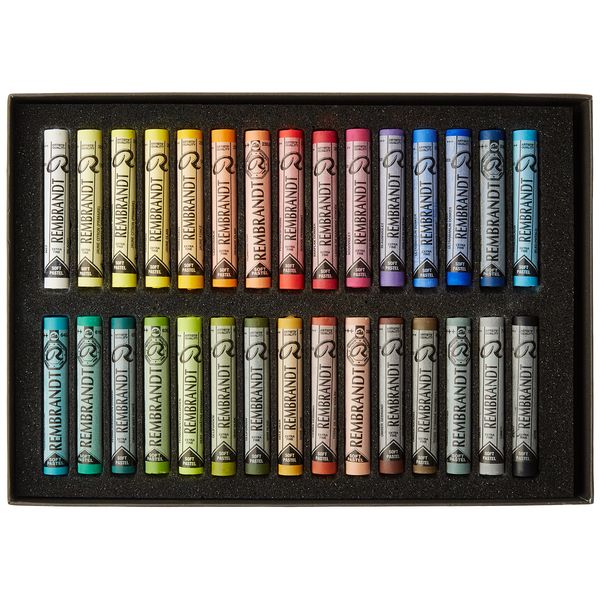 Rembrandt Soft Pastel Set, 30 Pieces