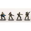Wargames Atlantic Death Fields - Cannon Fodder (30 Figures) Multi-Part Hard Plastic (HIGH Impact POLYSTYRENE) 28MM Figures…
