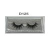 100% Real Mink Strip Lashes - False Individual Eyelashes D125 eyelash extensions