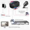 ANNKE 4x 100ft 30m Video Power BNC extend Cable for CCTV Security Camera System
