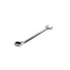GEDORE red Combination ratchet spanner, Reversible, AF 27 mm, Angled, Flat, Bi-hex, Spanner, R07200270