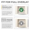 20pcs Damping Buffer Hinge Plates Cabinet Hidden Hinges With Fixing Screws