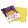 SunWorks 8403 Construction Paper, 58 lbs., 9 x 12, Yellow, 50 Sheets/Pack
