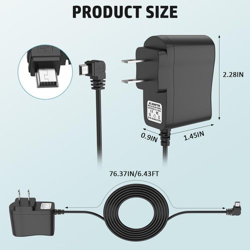 Eagleggo Power Supply Adapter for Zoom Recorders H1, H2n, H5, H6, Q2HD, Q4, R8 AC Adapter Wall Charger