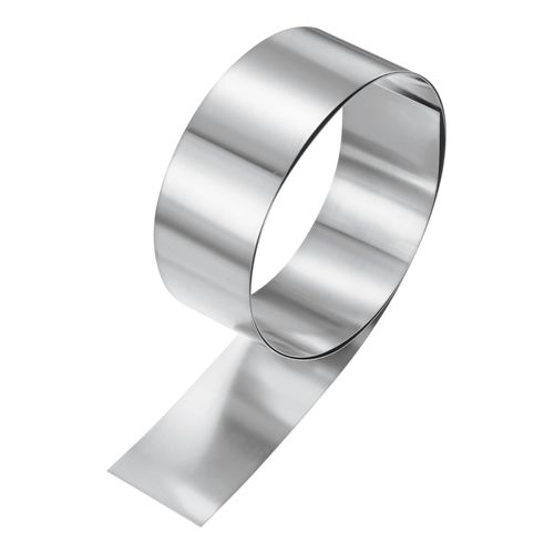 M METERXITY 1-Pack Aluminum Flashing, 3.3ft x 2" x 0.02" (LxWxT) Aluminum Flashing Roll, Roofing Metal Strip Sheet Roll for DIY Crafting/Engraving/Lasering