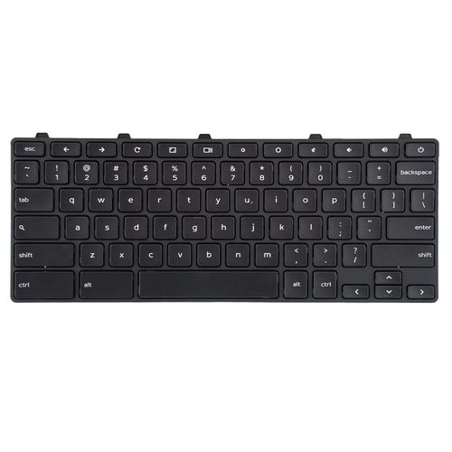 SUNMALL Replacement Keyboard Compatible with Dell Chromebook 3180 3181 3189 3380 Without Backlit US Layout