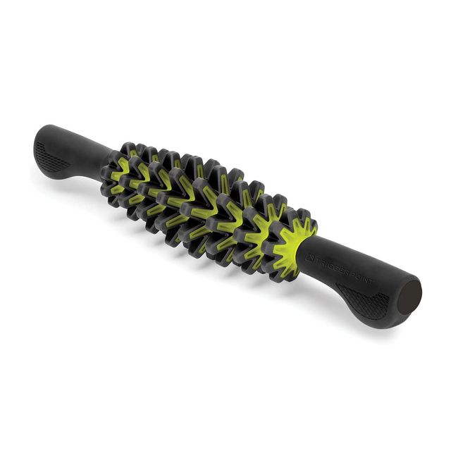 TRIGGERPOINT 21938 STK Travel Black/Lime Handheld Myofascial Release, Perfect Size for Carrying