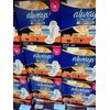 Always Ultra Thin Advanced Overnight Pads 76 Count Larger back 3x Protection Syt