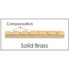 Unique COMPENSATED BRASS NUT for Fender Guitar - 43mm - Replacement Upgrade