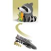 EUGY Raccoon 3D Model Craft Kit