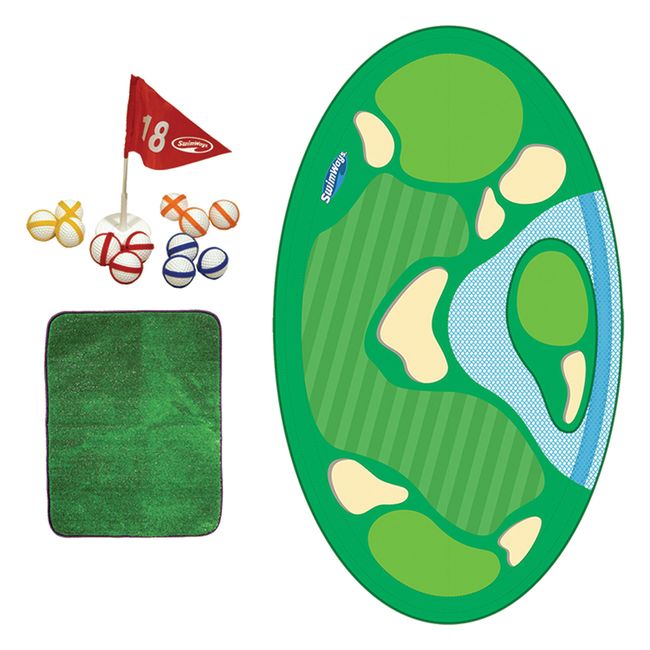 SwimWays Pro-Chip Spring Golf Floating Pool Game