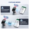 Eyoyo Wearable Bluetooth Ring Barcode Scanner with Display, Mini 1D Wireless Finger Bar Code Scanner Reader Inventory Compatible with iPad iPhone Android, Left&Right-Handed Use, Fast&Accurate Scanning