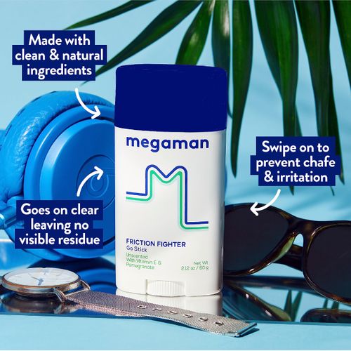 Megaman Friction Fighter Go Anti-Chafe Stick 2.12 oz