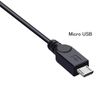 Charging Data Cable for PS4 Controller, Micro USB, Micro USB Cable, 6.9 ft (1.8 m), Fast Charging, Fast Data Transfer, Black, Compatible with Xbox One/PlayStation4 Slim/PS4 Pro, etc