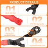sourcing map 2pcs Angle Grinder Wrench 0.4"-1.6"(10-40mm) Range Universal Adjustable Lock Nut Pin Replacement Wrenches Spanner for Angle Grinder Machine Table Grinder Marble Machine, Green