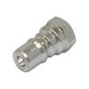 1/4" ISO 7241-B Quick Disconnect Hydraulic Coupler Set, 3/8" SAE Thread