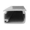 Construct Pro™ Raceway Cable Covers (4ft Sections x 1.38in, 5-Pack, White)