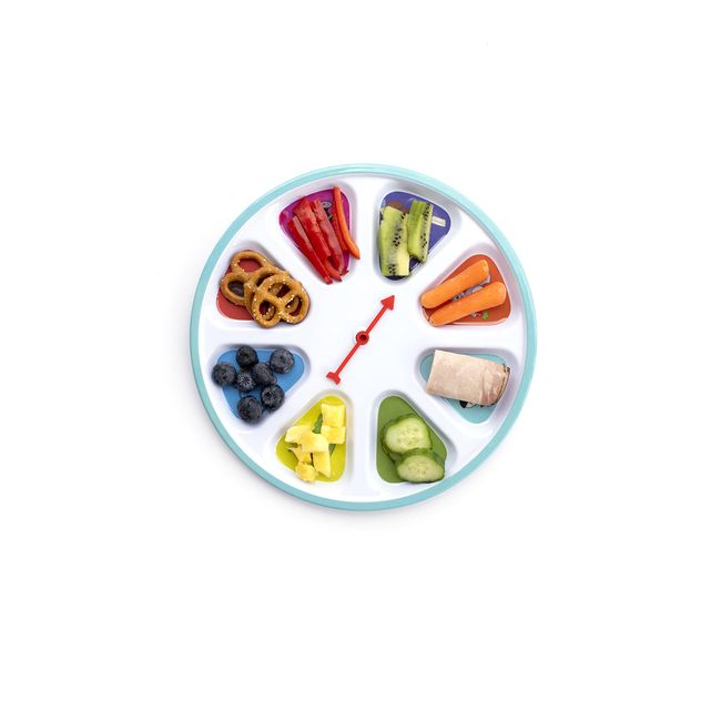 SpinMeal - Healthy Nutrition Plate for Picky Eaters - Spin the Arrow - Meals are Fun Again