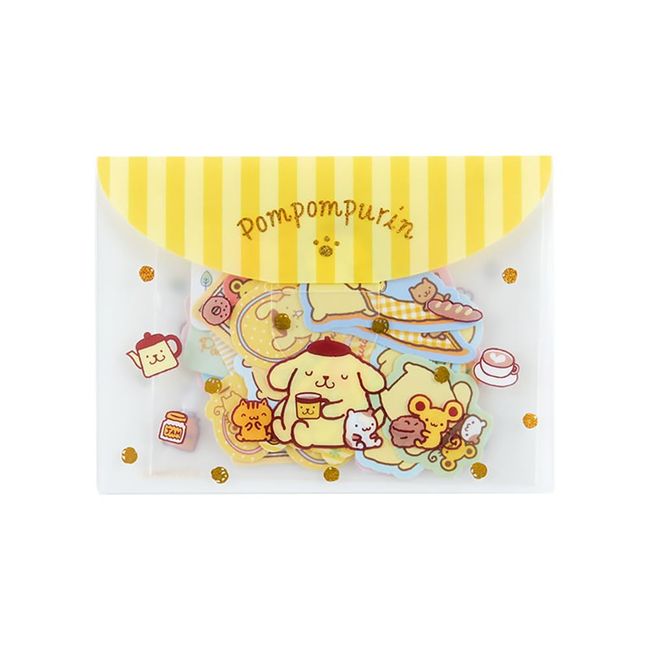 Sanrio 400777 Pompompurin Seal & Case Set