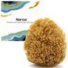 Naroa Natural Sea Sponge for Bathing | Exfoliating Bath Sponge for Healthy Skin | Unbleached Shower Body Scrubber Puff | Eco Friendly Plastic Free Renewable Sponge Small (Medium)