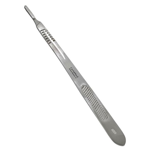 Long Handle Scalpel Handle #4L , for #20+ Series Blades, Dissecting Handle - 1EA