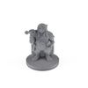 Dwarven Male Cleric No Beard Tabletop DND Gaming Miniature
