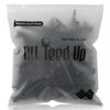 All Teed Up Premium Plastic Golf Tees - Black- 2.75 & 1.5 Inch Plastic Combo Pack
