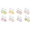 Ensky Patch Keychain Collection, Box of 8